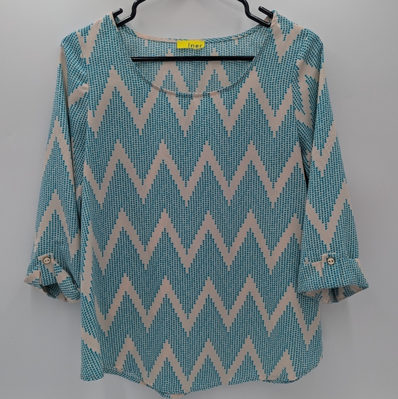 Bundle Of 7 Blouse Medium Lightweight Women's Floral Office Wear Business Casual - Picture 6 of 16